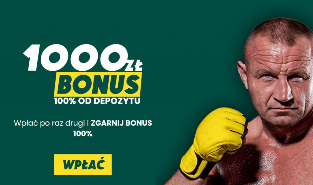 Bonus w Betfan - 100% do 1000 PLN na start!