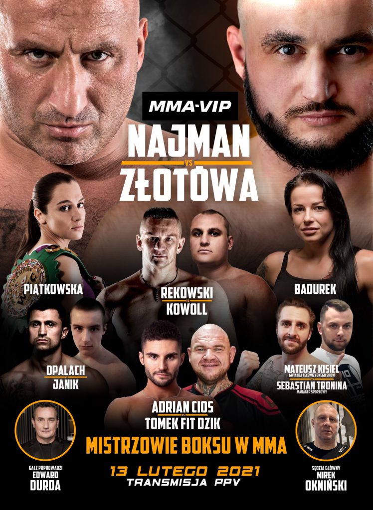 MMA-VIP plakat