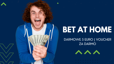 Bet at home voucher 5 euro. Jak odebrać?